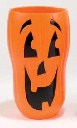 Halloween Trinkbecher Kürbis Orange