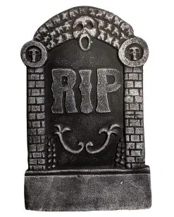 6-teiliges Halloween Grabstein Set 48cm -Halloween-Dekoration Verkäufe 6 teiliges halloween deko grabstein set halloween deko friedhof halloween tombstone set 52572 5