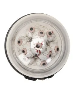 Beleuchteter Augenhügel Unter Glashaube 18cm -Halloween-Dekoration Verkäufe augenberg unter glaskuppel mit licht eye mound under glass dome with light halloween dekoration 54741 03