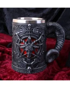 Baphomet Bierseidel -Halloween-Dekoration Verkäufe baphomet bierkrug baphomet bierstein baphomet tankard 39217 05