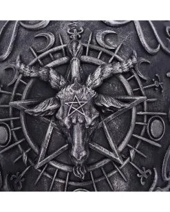 Baphomet's Worship Totenschädel 19,5cm -Halloween-Dekoration Verkäufe baphomets worship totenkopf baphomets woreship totenschaedel baphomets worship skull 53448 06