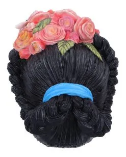 Calavera De Azucar Totenschädel 19cm 10 Calavera De Azucar Totenschädel 19cm -Halloween-Dekoration Verkäufe calavera de azucar totenkopf calavera de azucar skull dia de los muertos figur 54563 04