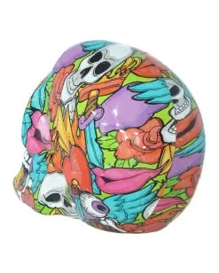 Calypso Pop Art Totenkopf -Halloween-Dekoration Verkäufe calypso pop art totenschaedel calypso pop art totenkopf calypso pop art skull 50728 04