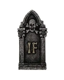 4-tlg. Enter If You Dare Grabstein Set -Halloween-Dekoration Verkäufe enter if you dare grabstein set enter if you dare tombstone set halloween grabstein 52632 03