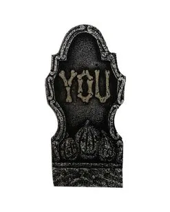 4-tlg. Enter If You Dare Grabstein Set -Halloween-Dekoration Verkäufe enter if you dare grabstein set enter if you dare tombstone set halloween grabstein 52632 05