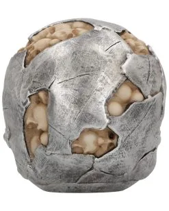 Fraktur Totenschädel 16cm -Halloween-Dekoration Verkäufe fracture totenkopf fracture totenschaedel fracture skull gothic deko 54583 03