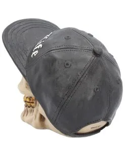 Gangster Totenschädel "Thug Life" 15,8cm -Halloween-Dekoration Verkäufe gangster totenkopf gangster totenschaedel gangster skull skull with gold teeth 53388 04