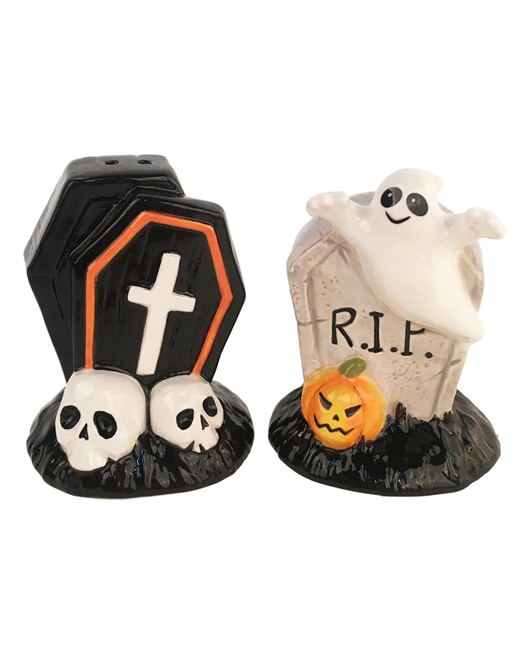 Halloween Grabsteine Salz & Pfefferstreuer 1 Halloween Grabsteine Salz & Pfefferstreuer