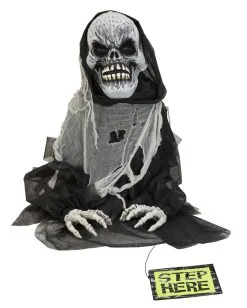 Skelett Reaper Ground Breaker Halloween Animatronic 68cm -Halloween-Dekoration Verkäufe grim reaper halloween animatronic halloween figuren online kaufen halloween standfigur 53780 04