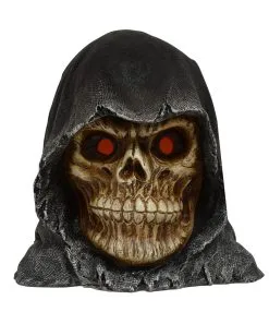 Grim Reaper Totenkopf Mit Leuchtenden Augen -Halloween-Dekoration Verkäufe grim reaper totenschaedel mit led augen grim reaper totenkopf mit leuchtenden augen 39582 003
