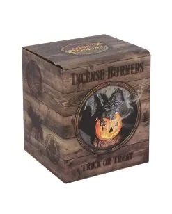 Jack O Lantern Kürbis Mit Drache Räucherkegelhalter -Halloween-Dekoration Verkäufe halloween kuerbis mit drachen raeucherkegelhalter halloween kuerbis teelichthalter trick or treat dragon cone burner 51679 04
