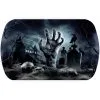 Zombie Friedhof Halloween Tablett