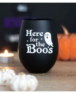 Here For The Boos Cocktail Glas -Halloween-Dekoration Verkäufe here for the boos halloween cocktail glas halloween homeware halloween geschirr 53395 03