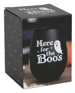 Here For The Boos Cocktail Glas -Halloween-Dekoration Verkäufe here for the boos halloween cocktail glas halloween homeware halloween geschirr 53395 05