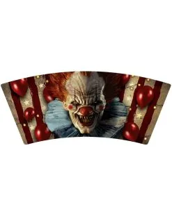 Horror Clown Zirkus Schnapsbecher 3 St. 5 Horror Clown Zirkus Schnapsbecher 3 St. -Halloween-Dekoration Verkäufe horrorclown circus shot becher pappe horror clown circus shot mug cardboard horror zirkus dekoration 53167 3