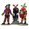 Lemax Spooky Town - Böse Unheimliche Clowns 3er Set