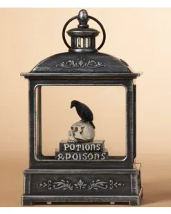 Leuchtende Wasserkugel Laterne Tränke & Gifte 21cm -Halloween-Dekoration Verkäufe leuchtende wasserkugel laterne potions and poisons 21cm lighted smoky water globe lantern potions and poisons 54271 3