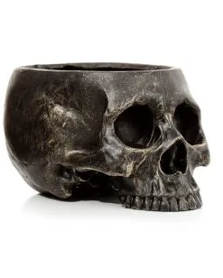 Marmorierter Gothic Totenschädel Pflanzentopf -Halloween-Dekoration Verkäufe marmorierter gothic totenkopf pflanzenschale gothic totenschaedel pflanzenschale gothic skull plant pot 54615 06
