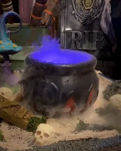 Nebler Mit Farbwechsel LEDs -Halloween-Dekoration Verkäufe nebeltopf fuer halloween mit lichteffekt smoke machine for halloween halloween dekoration kuenstlicher nebel dekoartikel 39176 5