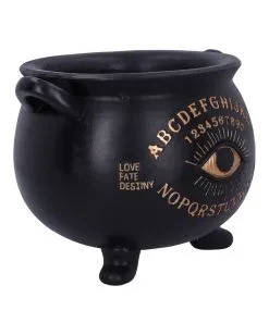 Spirit Hexenkessel Mit Auge 22,3cm -Halloween-Dekoration Verkäufe ouija hexenkessel mit sehendem auge ouija witches cauldron with seeing eye halloween deko 51061 03