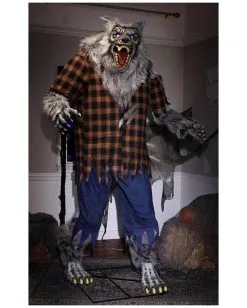 Gigantischer Werwolf Halloween Animatronic 220cm