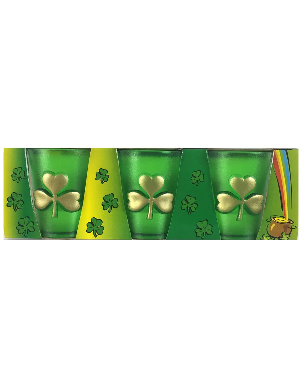St. Patricks Day Schnapsglas Kleeblatt 1 St. Patricks Day Schnapsglas Kleeblatt