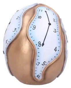 Die Zeit Vergeht Uhren Schädel 17,5cm -Halloween-Dekoration Verkäufe time goes by uhren schaedel 175cm time goes by clock skull die zeit vergeht totenkopf gothic deko 53997 4