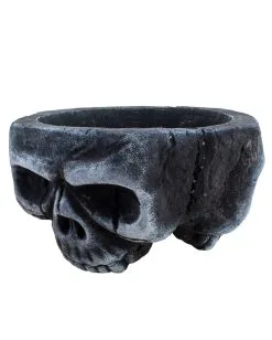 Totenschädelschale Mit Led Totenkopf Deko Set -Halloween-Dekoration Verkäufe totenkopfschale mit led totenschaedel deko set skull bowl w led skull deco set 51762 03