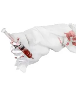 Animierte Zombie Krankenschwester 80cm -Halloween-Dekoration Verkäufe zombie krankenschwester animatronic zombie nurse animatronic halloween dekoration 52761 3